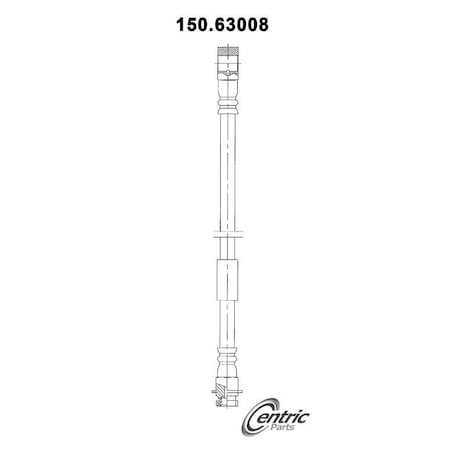 Centric Parts Brake Hose, 150.63008 150.63008